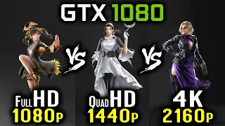 Tekken 8 - 1080p vs 1440p vs 2160p 4K - GTX 1080 + TAA, TSR, NIS, FSR 1.0, FSR 2, XeSS - Gameplay