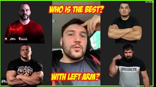 Evgeny Prudnik says who is the best in Super Heavyweight category with left arm