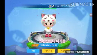 고양이 디지니 뽑았다 리뷰가자