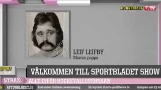 Marcus Leifbys pappa Leif liverapporterar
