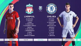 PES 2021 Gameplay : Liverpool FC VS Chelsea FC (3-3), Professional Level