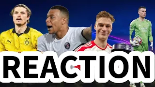 CHAMPIONS LEAGUE SECOND LEG QF LIVE REACTION | BAYERN, REAL, DORTMUND, PSG ADVANCE