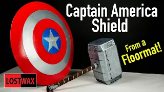 DIY Captain America Shield / Foam Doming Trick You Need To Know!