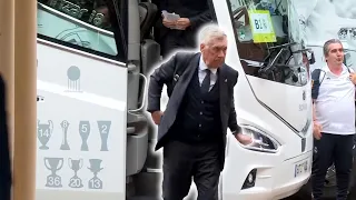Real Madrid arrive in London ahead of UEFA Champions League final 🏆
