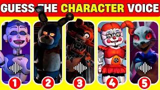 Guess the FNAF Character by Voice and Emojis 🔊 Five Nights At Freddys
