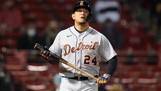 Miguel Cabrera se queda sin poder y peligra su objetivo de lograr 500 cuadrangulares esta temporada