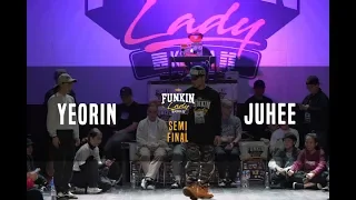 2018 Funkin' Lady KOREA Quarter Final / Yeo Rin vs JUHEE