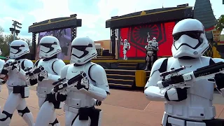 Disney World Parade, STAR WARS Stormtroopers, March Of the First Order, FULL Show