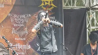 TA'ZIAH - Kabut Keabadian (HELLGODS Cover) [Live] Kaliwungu Black Gothica 2022 // Kendal, Indonesia