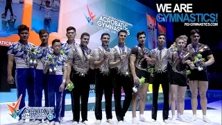 2018 Acrobatic Worlds – 4 World titles for Russia - We are Gymnastics !