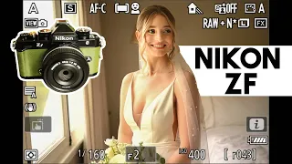 Nikon ZF Wedding Photography Behind the Scenes Autofocus Samples!