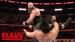 Braun Strowman sustains injury during Elimination Tag Team Match: Raw, Nov. 19, 2018