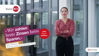 Sina Ulmann: «Wir zahlen beste Zinsen beim Sparen.»