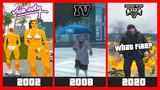 WEATHER LOGIC in GTA Games (2001-2020)