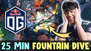 25 min Fountain Dive — Ana is Humblegod OFFICIALLY