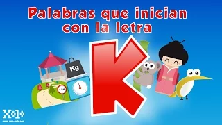 Letter K in Spanish for children - Videos Aprende