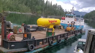 Docking at Owen Bay, Sonora Island, British Columbia (2)