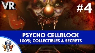 Until Dawn Rush of Blood 100% Psychotic -  Collectibles (All Skittles & Secrets) - Psycho Cellblock