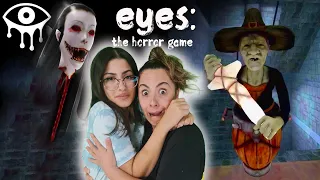 KORKUNÇ CADI PEŞİMİZDE EYES THE HORROR GAME YENİ BÖLÜM EYLÜL LAL