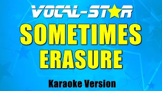 Erasure - Sometimes | With Lyrics HD Vocal Star Karaoke 4K