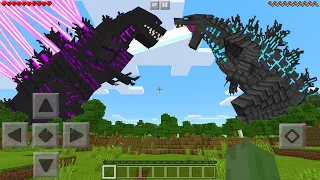 I Found GODZILLA vs SHIN GODZILLA in Minecraft Pocket Edition...