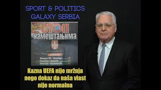 Kazna Uefa nije mržnja nego dokaz da naša vlast nije normalna - Milojko Pantić