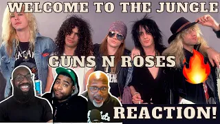 Hip Hop Fans react to Guns N' Roses Welcome To The Jungle [REACTION]