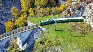 Oraviţa-Anina, cea mai veche cale ferată montană din România.