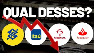 BANCOS, QUAL DELES INVESTIR? QUAL MAIS DESCONTADO? BBDC4 SANB4 ITUB4 BBAS3, E OS DIVIDENDOS?