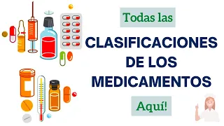 Clasificación de los MEDICAMENTOS💊 | seguridadysalud