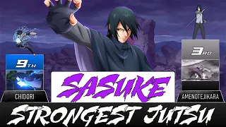 SASUKE'S STRONGEST JUTSU - AnimeScale