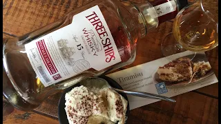 THREE SHIPS 15yo PINOTAGE CASK FINISH: Whisky Tasting and Food Pairing Review
