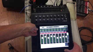 Setting the Mackie DL1608 for AWAKE