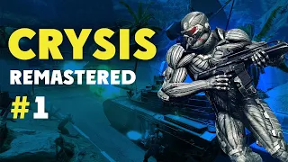 Crysis Remastered ИГРОФИЛЬМ (русский язык) || Прохождение на PC || Часть 1 ||