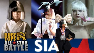 Top 25 canciones de Sia | 🎤⭐ Rube Tops All-Star Battle ⭐🎤