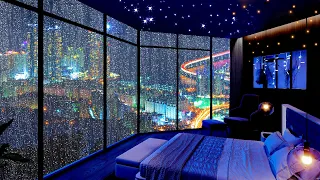 The Sound of Rain for Sleep - Sleeping in a Million Dollar Apartment - Rain Sleep ASMR