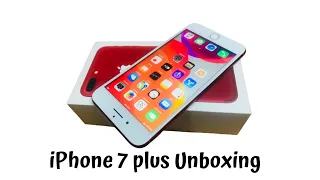 iPhone 7 plus Unboxing | Red