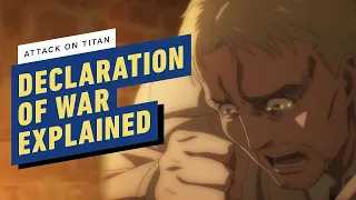 Attack on Titan: Declaration of War Episode Explained