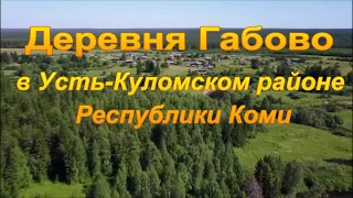 Как умирает деревня.Деревня Габово в Усть-Куломском районе Республики Коми