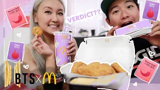 BTS MEAL X MCDONALD'S | TASTE REVIEW AND IMPRESSIONS CANADA 🇨🇦