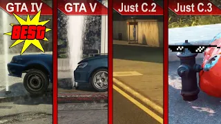 THE BIG COMPARISON | GTA IV vs GTA V vs. Just Cause 2 vs Just Cause 3 | PC | ULTRA