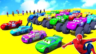 GTAV SPIDER-MAN2, THE AMAZING DIGITAL CIRCUS, POPPY PLAYTIME CHAPTER 3 Join in Epic New Stunt Racing