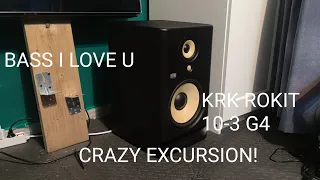 KRK Rokit 10-3 G4 Crazy bass test !