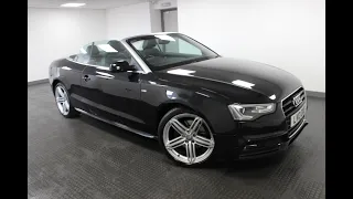 2013 Audi A5 Cabriolet for Sale at George Rhodes in Stoke-on-Trent