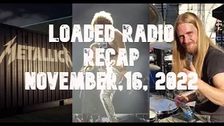 METALLICA's Black Box, OPETH lose a drummer and BRASS AGAINST may be in trouble - LOADED RADIO RECAP