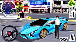 Gas Station Funny Driver New Car Lamborghini - 3D Driving Class #10 - Android GamePlay