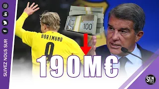 🔴Barça :Joan Laporta à fait une offre à Erling Haaland !