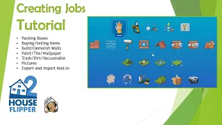 House Flipper 2 - Create Jobs Tutorial