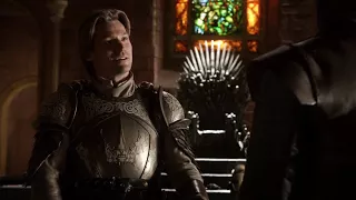 "Handsome armor. Not a scratch on it." Game of Thrones quote S01E03 Eddard Stark