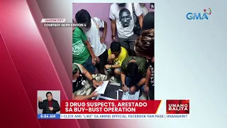 3 drug suspects,arestado sa buy-bust operation | UB